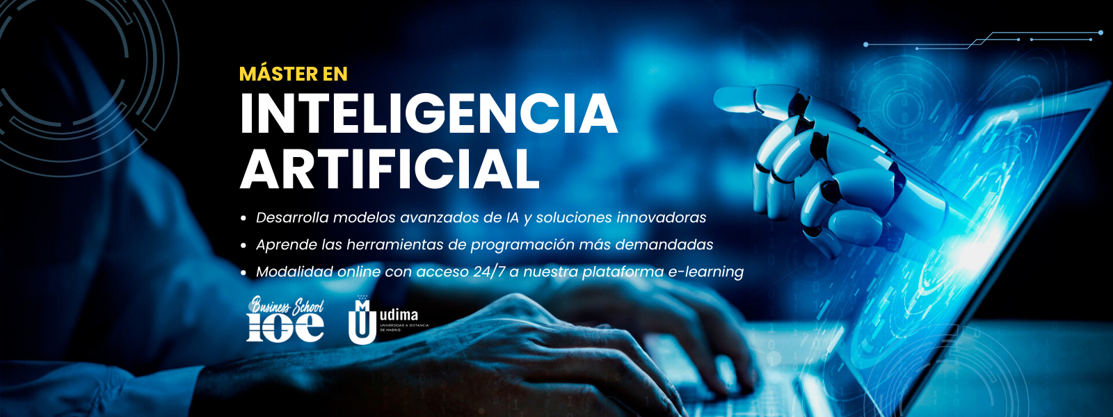 Máster en Inteligencia Artificial de Grupo IOE: impulsa tu futuro profesional